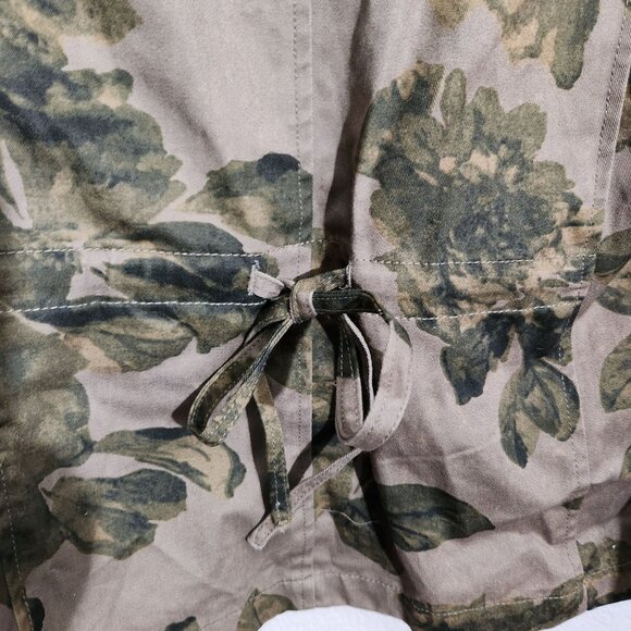 CJ Breeze Jacket Womens Large Camouflage Floral Button-Up - Picture 4 of 14